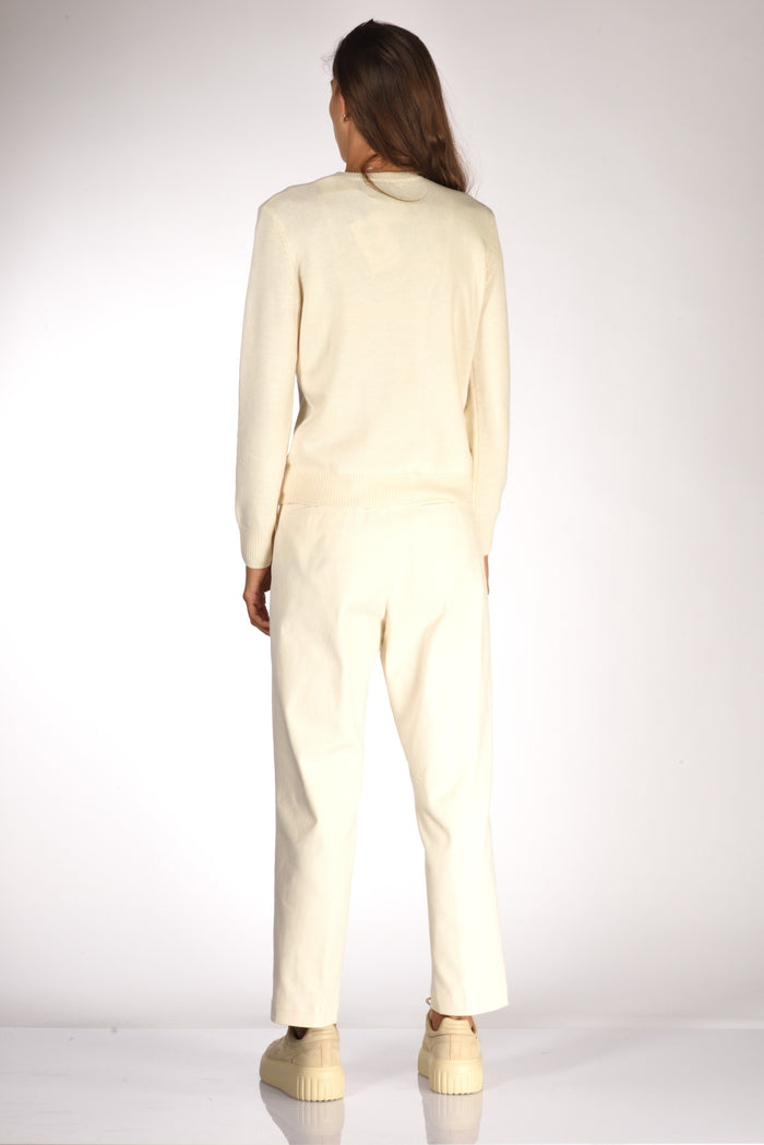 Mc2 Saint Barth Maglia New Queen Bianco/oro Donna - 5