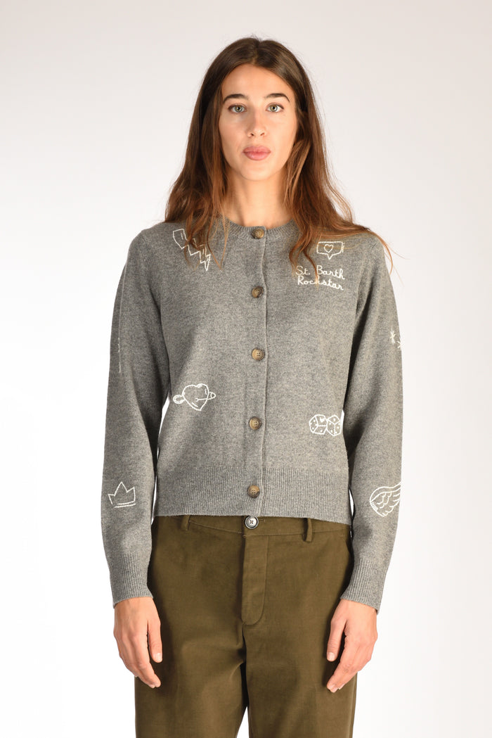 Mc2 Saint Barth Maglia Sierra Grigio Donna - 2