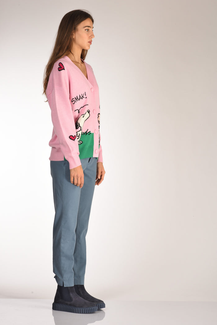 Mc2 Saint Barth Maglia Sasi Rosa/multicolor Donna - 4