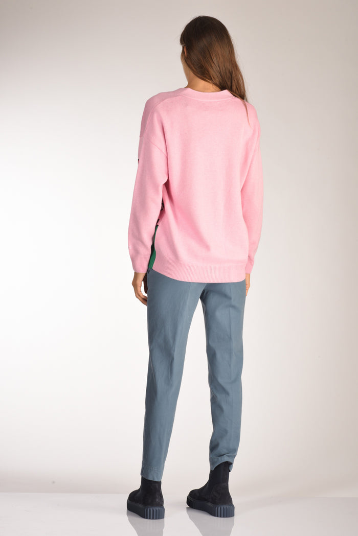 Mc2 Saint Barth Maglia Sasi Rosa/multicolor Donna - 5