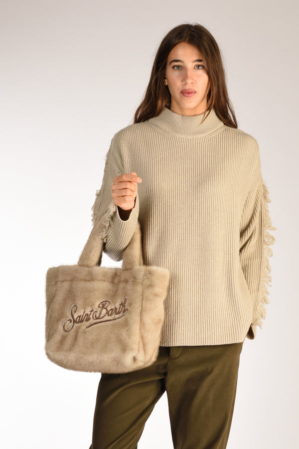Mc2 Saint Barth Borsa Colette Beige Donna-2