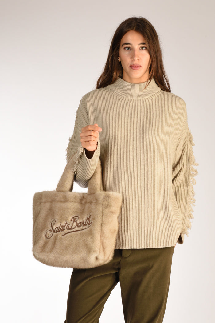 Mc2 Saint Barth Borsa Colette Beige Donna - 2