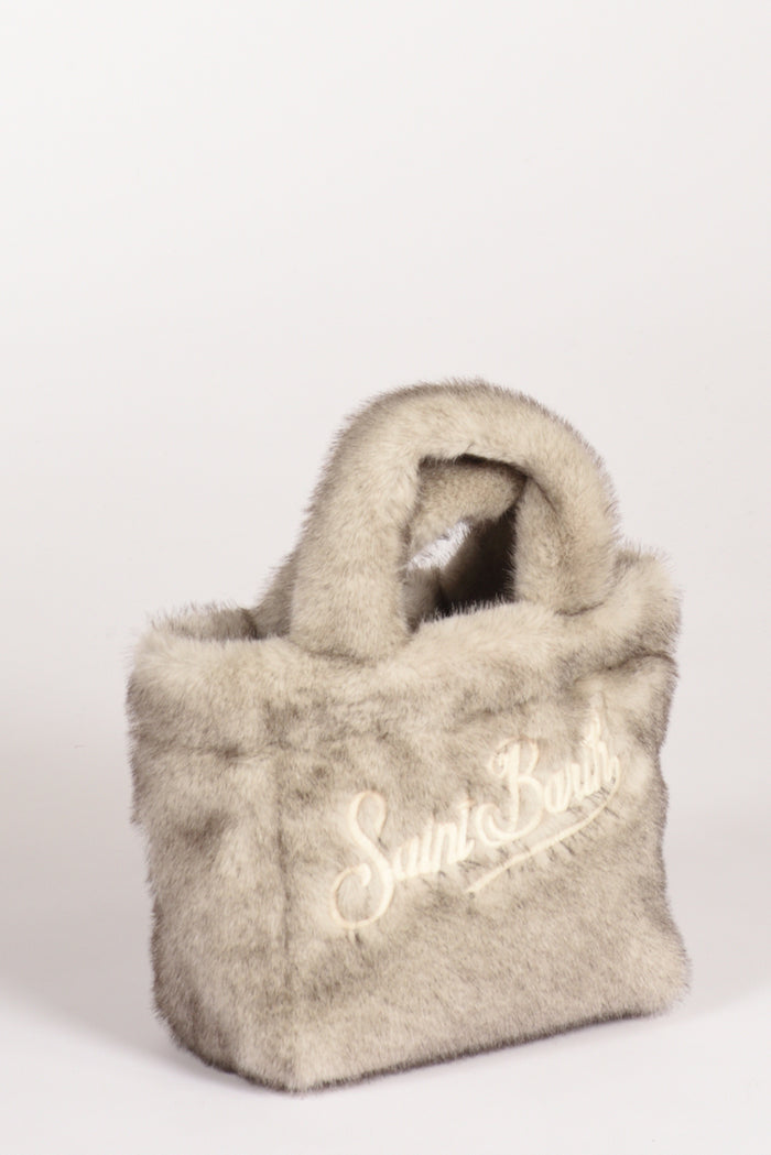 Mc2 Saint Barth Borsa Vanity Mini Grigio Donna - 3