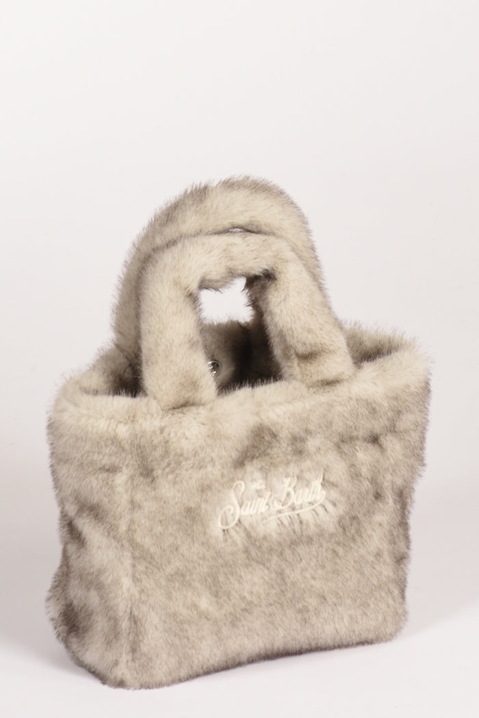 Mc2 Saint Barth Borsa Vanity Mini Grigio Donna - 4