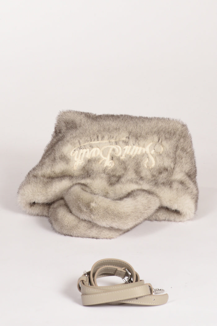 Mc2 Saint Barth Borsa Vanity Mini Grigio Donna - 5