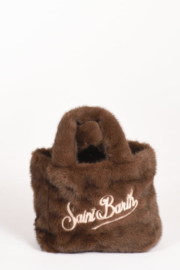 Mc2 Saint Barth Borsa Vanity Mini Marrone Donna