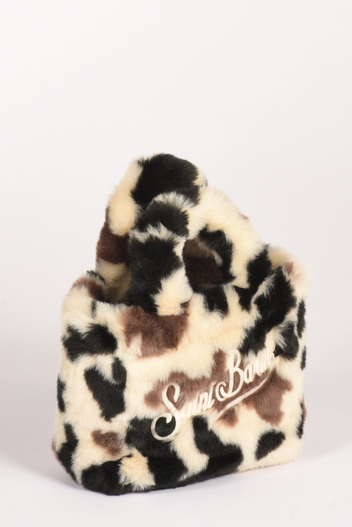 Mc2 Saint Barth Borsa Vanity Mini Bianco/nero/multicolor Donna - 3