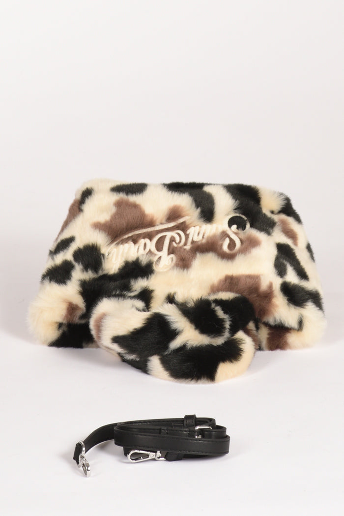 Mc2 Saint Barth Borsa Vanity Mini Bianco/nero/multicolor Donna - 5