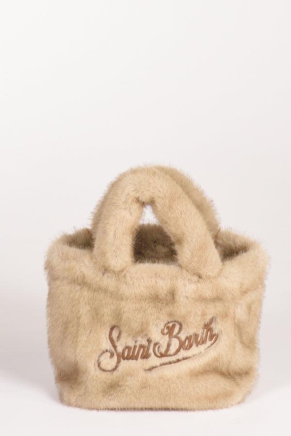 Mc2 Saint Barth Borsa Vanity Mini Beige Donna