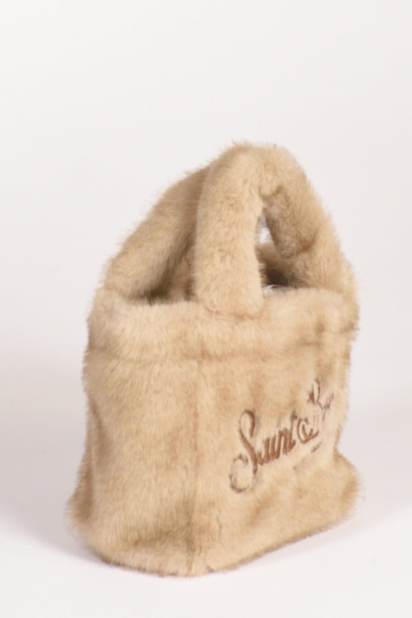 Mc2 Saint Barth Borsa Vanity Mini Beige Donna-2