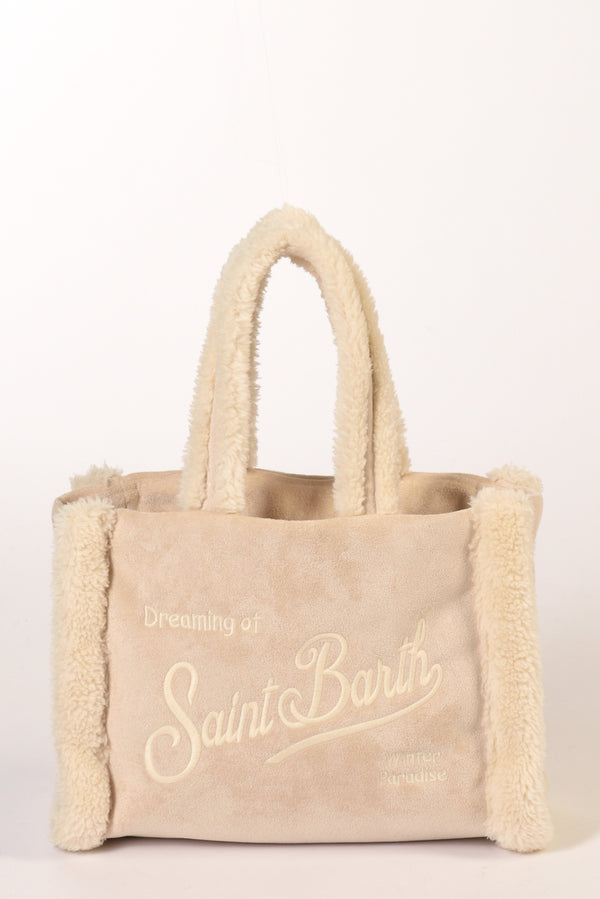 Mc2 Saint Barth Borsa Colette Beige/beige Scuro Donna