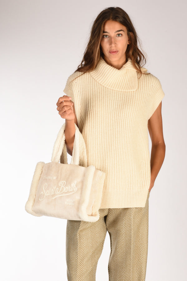 Mc2 Saint Barth Borsa Colette Beige/beige Scuro Donna-2