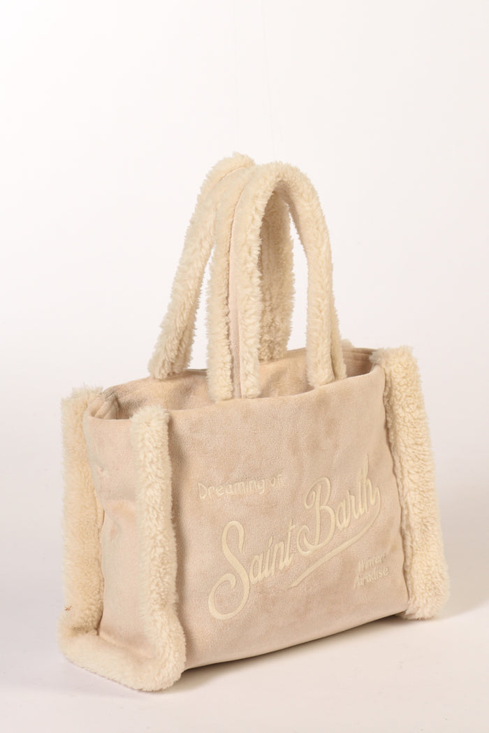 Mc2 Saint Barth Borsa Colette Beige/beige Scuro Donna - 3