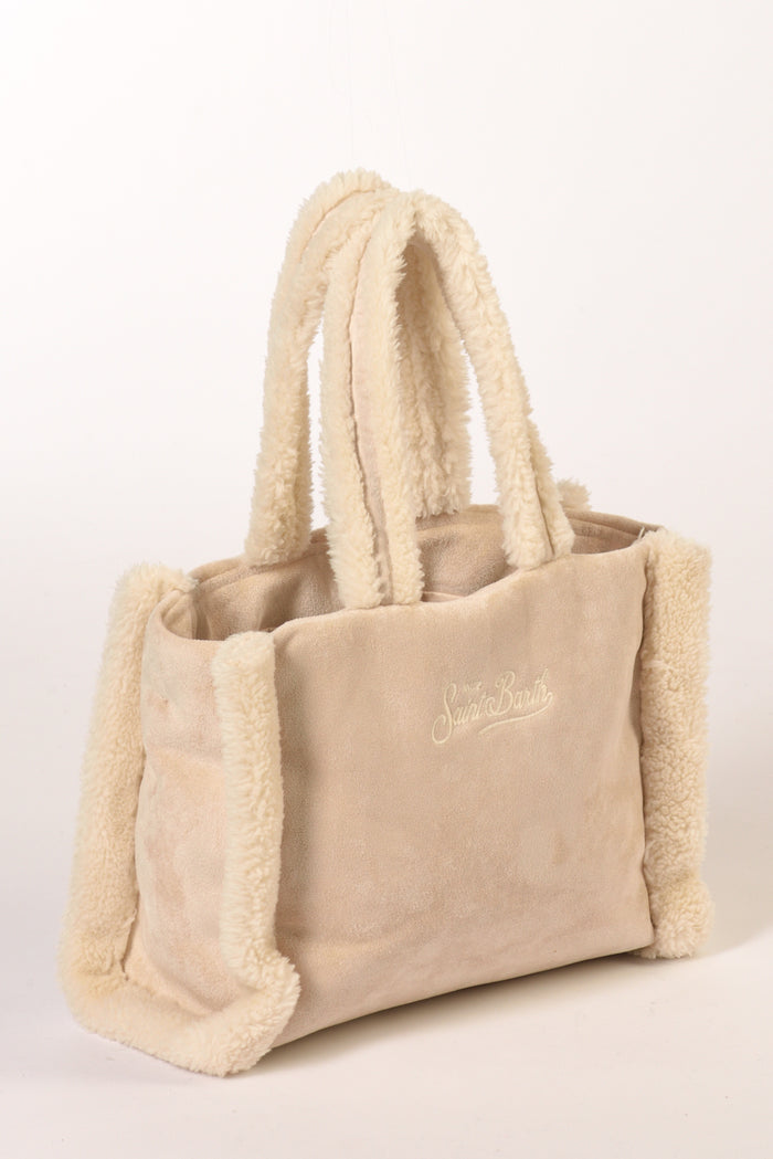 Mc2 Saint Barth Borsa Colette Beige/beige Scuro Donna - 5
