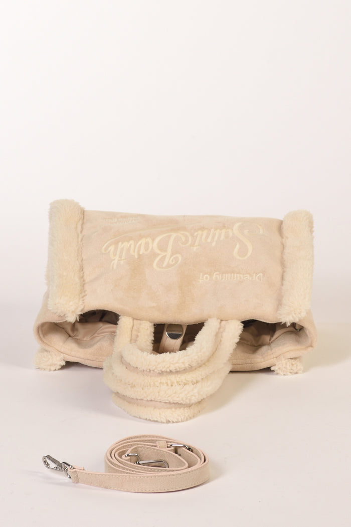 Mc2 Saint Barth Borsa Colette Beige/beige Scuro Donna - 6