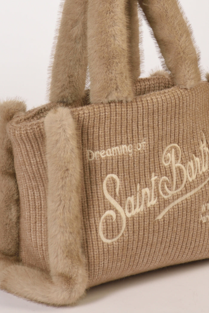 Mc2 Saint Barth Borsa Colette Beige Donna - 4