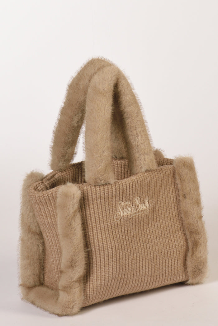 Mc2 Saint Barth Borsa Colette Beige Donna - 5