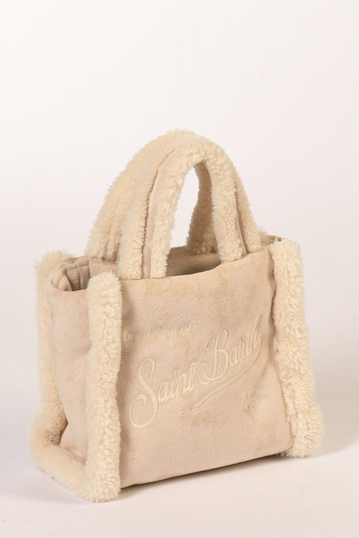 Mc2 Saint Barth Borsa Vanity Mini Beige/beige Scuro Donna - 3