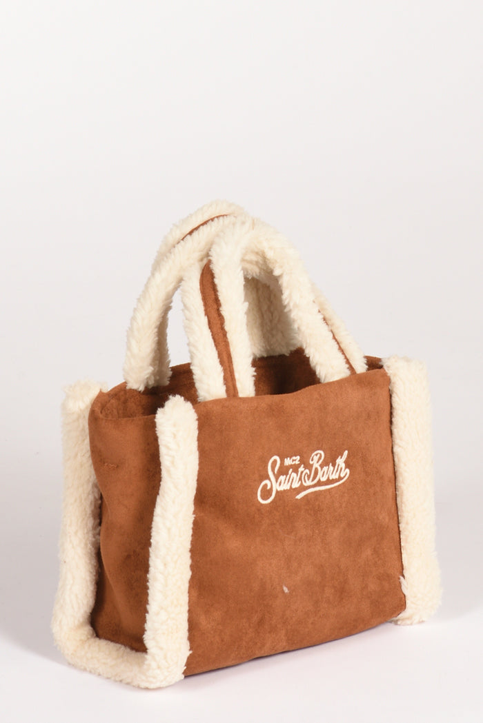 Mc2 Saint Barth Borsa Vanity Mini Beige Cuoio Donna - 4