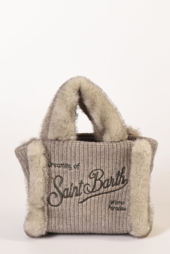 Mc2 Saint Barth Borsa Vanity Mini Grigio Donna - 1