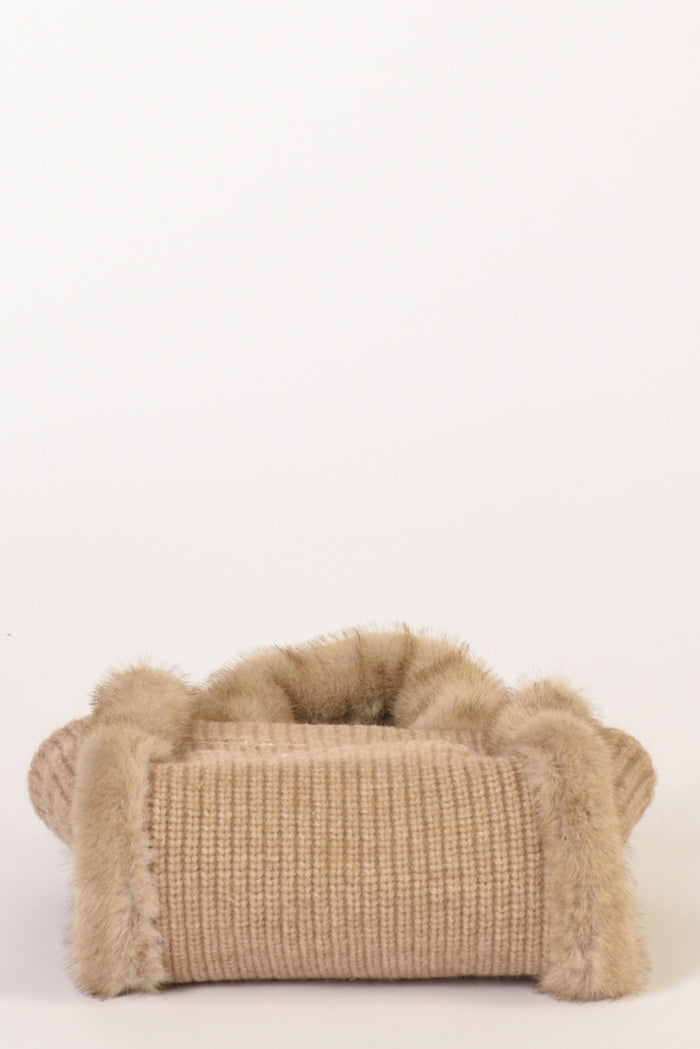 Mc2 Saint Barth Borsa Vanity Mini Beige Donna - 6