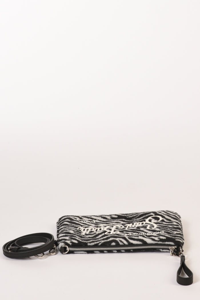 Mc2 Saint Barth Borsa Parisienne Bianco/nero Donna - 5