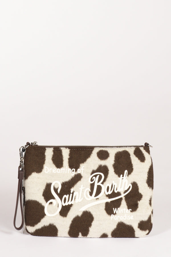 Mc2 Saint Barth Borsa Parisienne Bianco/marrone Donna