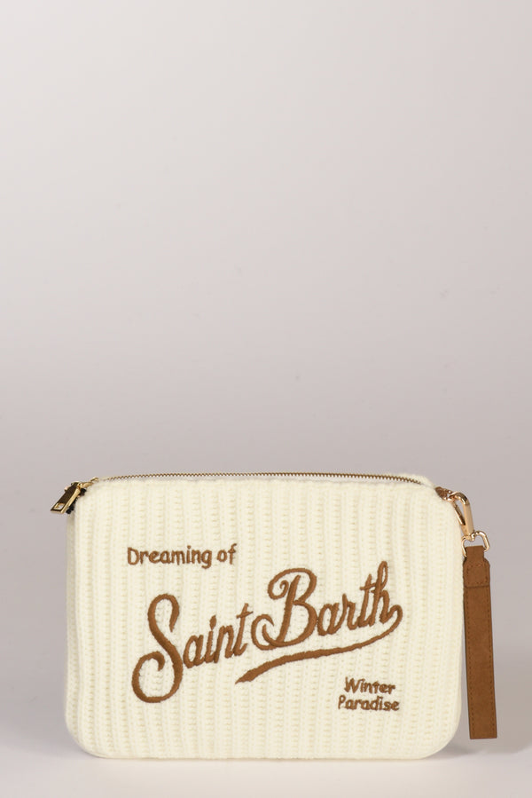 Mc2 Saint Barth Borsa Parisienne Bianco Donna