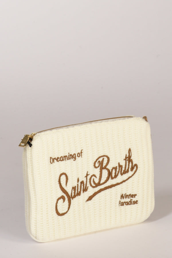 Mc2 Saint Barth Borsa Parisienne Bianco Donna-2