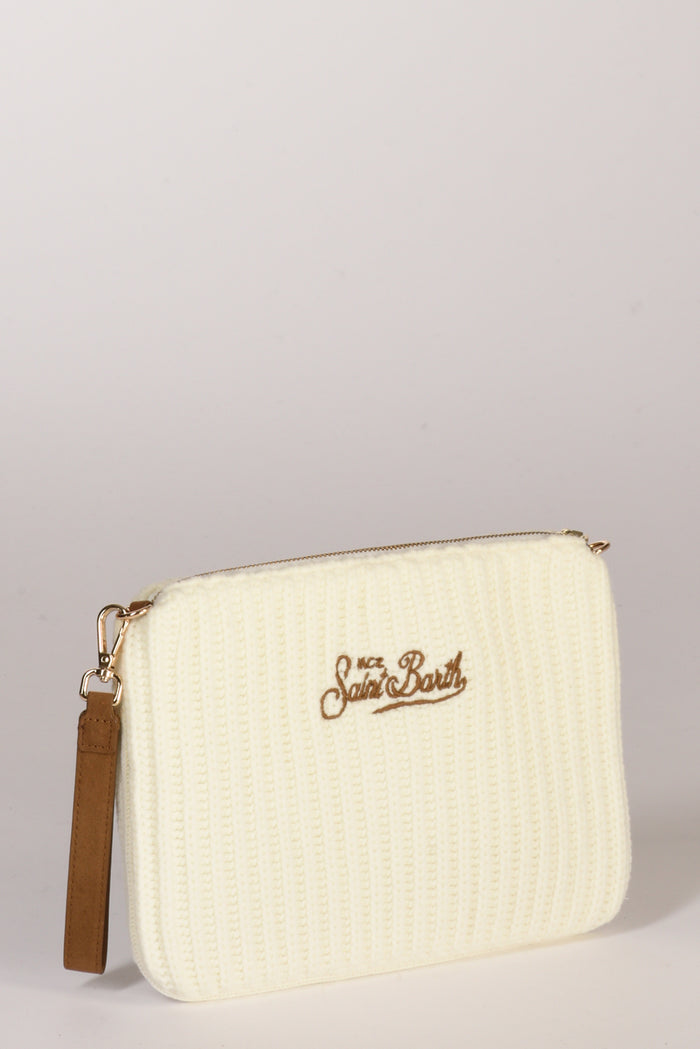 Mc2 Saint Barth Borsa Parisienne Bianco Donna - 4