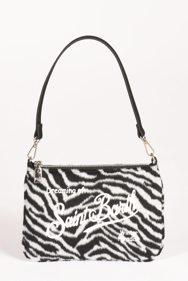 Mc2 Saint Barth Borsa Parisienne M Bianco/nero Donna