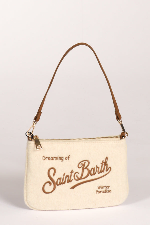 Mc2 Saint Barth Borsa Parisienne M Bianco Naturale Donna