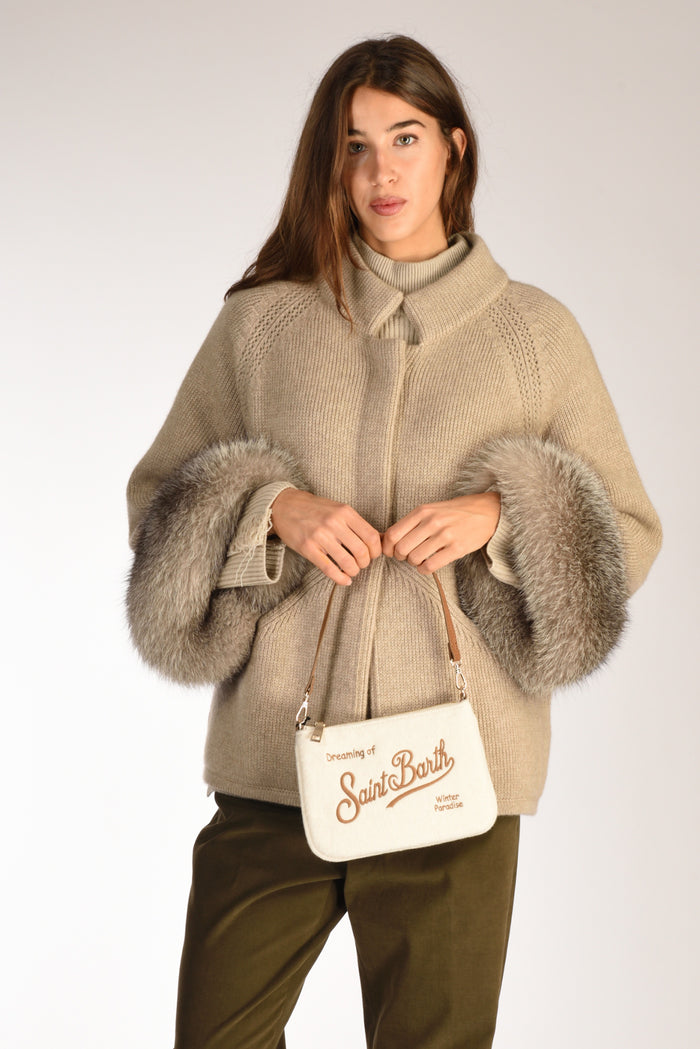 Mc2 Saint Barth Borsa Parisienne M Bianco Naturale Donna - 2