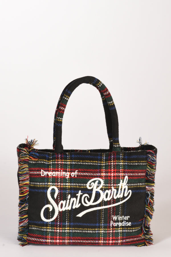Mc2 Saint Barth Borsa Vanity Blu/multicolor Donna