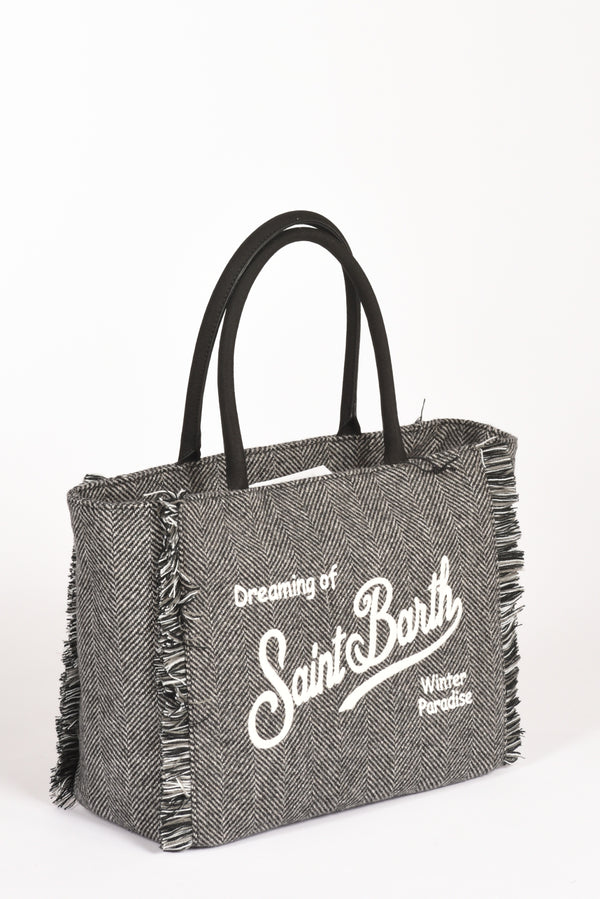 Mc2 Saint Barth Borsa Vanity Nero/bianco/grigio Donna-2
