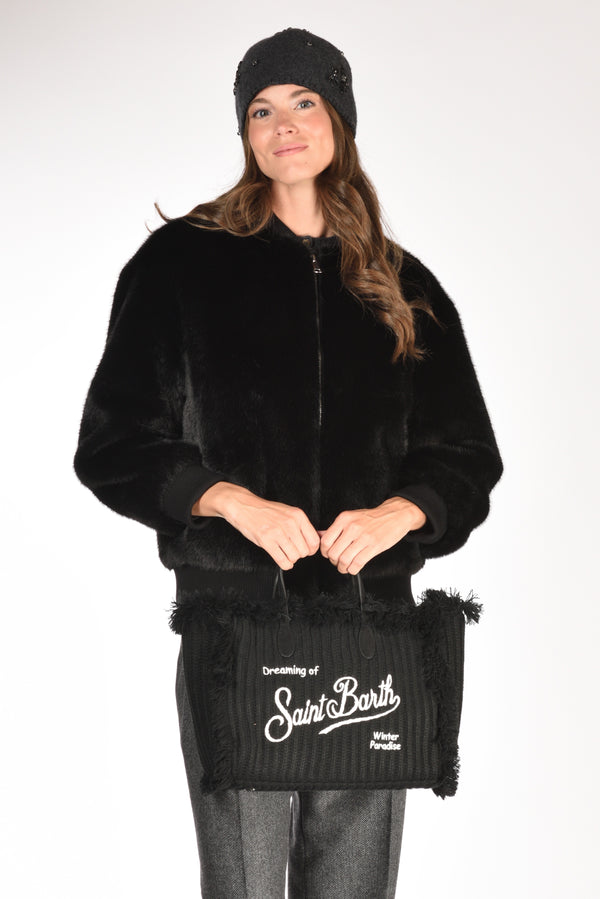 Mc2 Saint Barth Borsa Colette Nero Donna-2