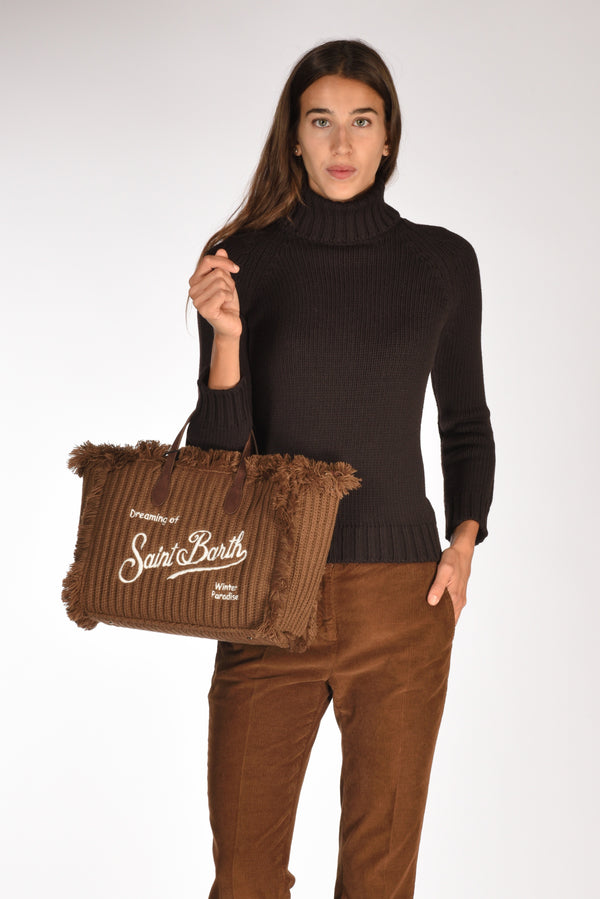 Mc2 Saint Barth Borsa Colette Marrone Donna-2