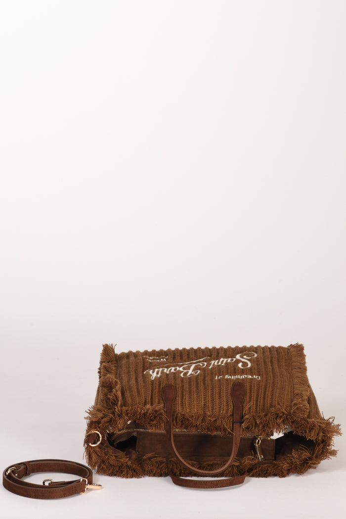 Mc2 Saint Barth Borsa Colette Marrone Donna - 5