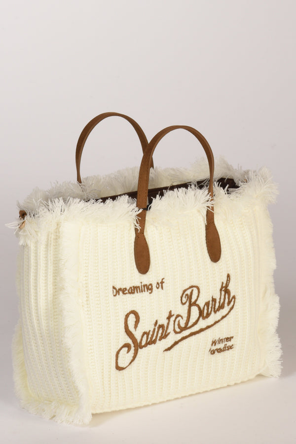 Mc2 Saint Barth Borsa Colette Bianco Donna-2