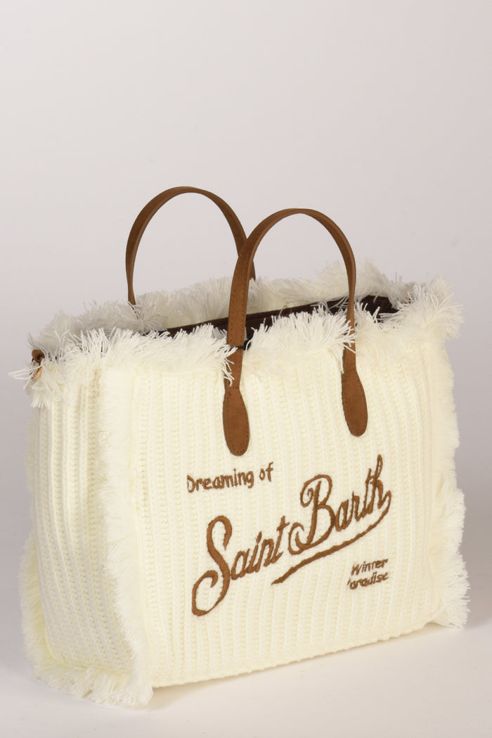 Mc2 Saint Barth Borsa Colette Bianco Donna - 2