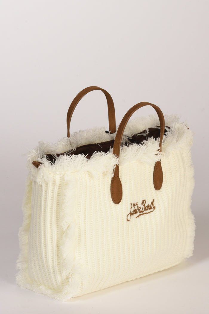 Mc2 Saint Barth Borsa Colette Bianco Donna - 4