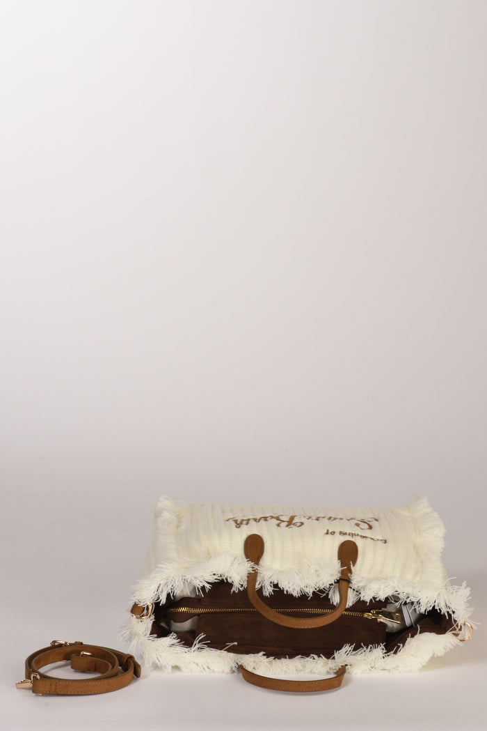 Mc2 Saint Barth Borsa Colette Bianco Donna - 5