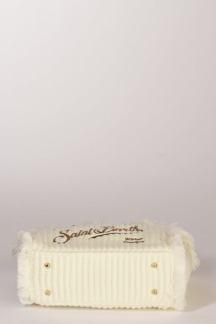 Mc2 Saint Barth Borsa Colette Bianco Donna - 6