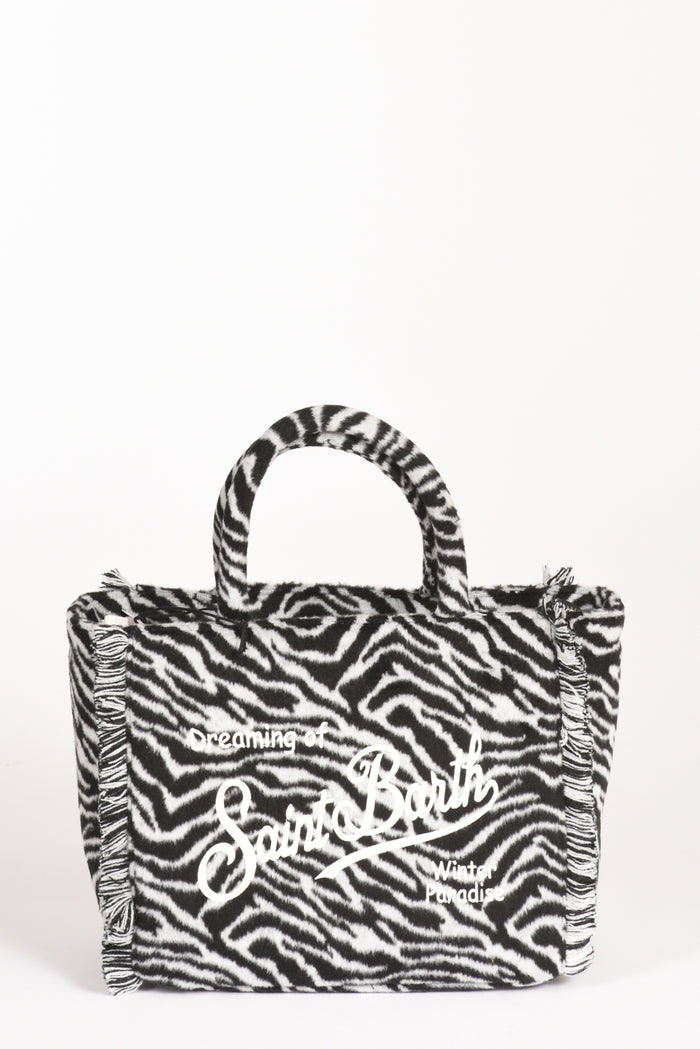 Mc2 Saint Barth Borsa Colette Bianco/nero Donna - 1