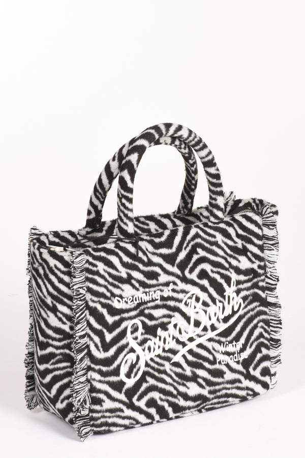 Mc2 Saint Barth Borsa Colette Bianco/nero Donna-2