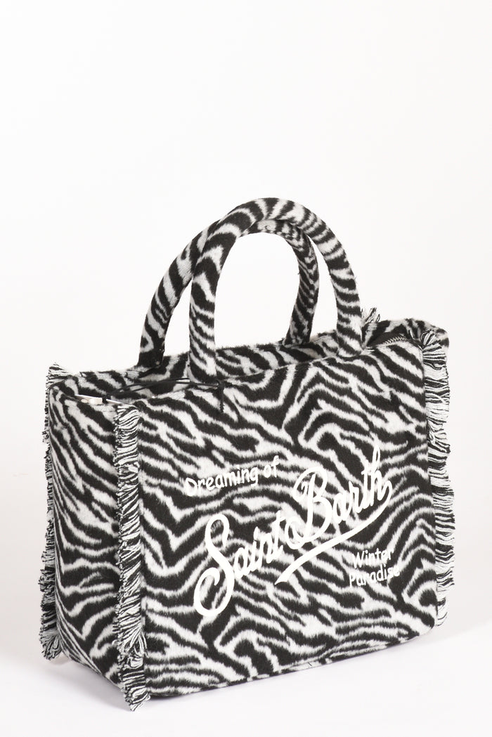 Mc2 Saint Barth Borsa Colette Bianco/nero Donna - 3