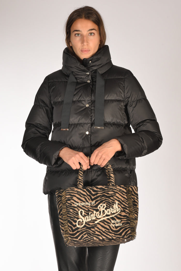 Mc2 Saint Barth Borsa Colette Nero/beige Donna - 2