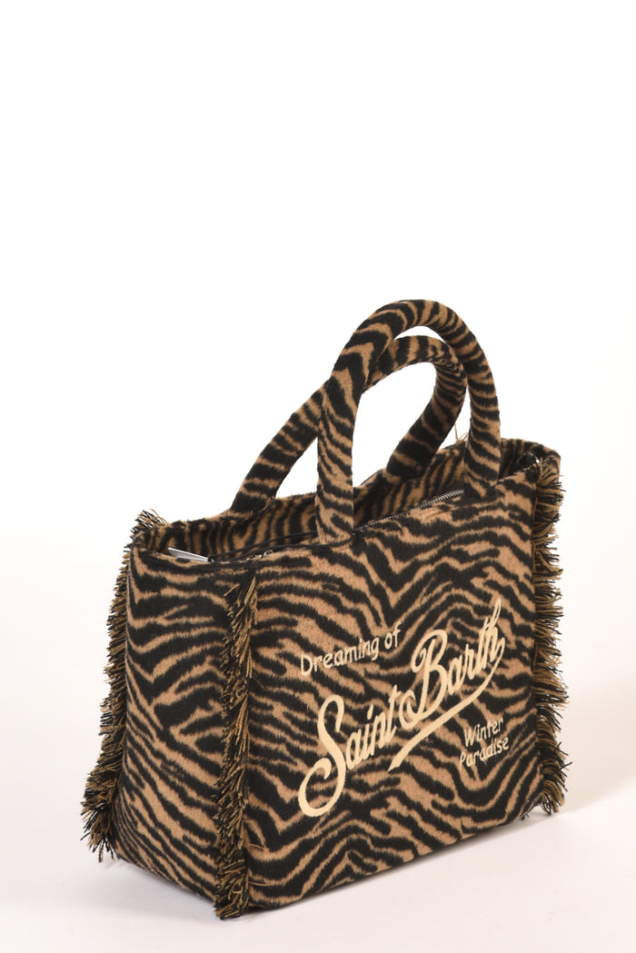 Mc2 Saint Barth Borsa Colette Nero/beige Donna - 3