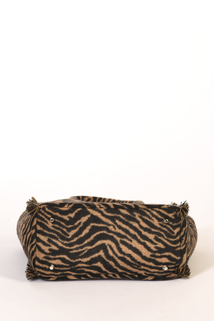 Mc2 Saint Barth Borsa Colette Nero/beige Donna - 7
