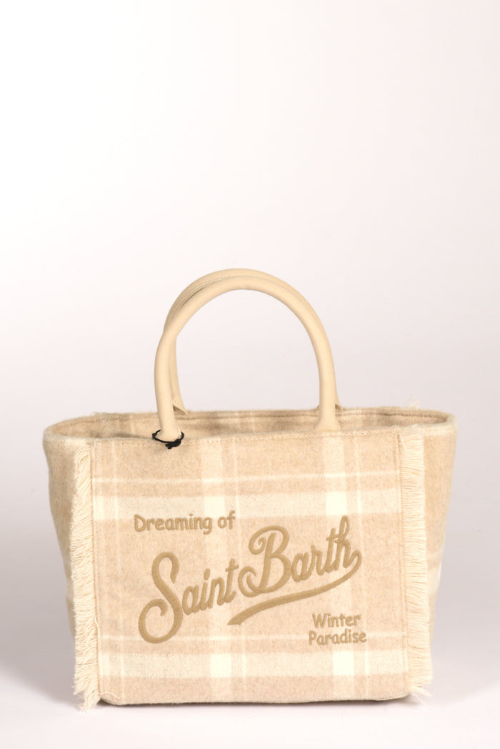 Mc2 Saint Barth Borsa Colette Beige/bianco Donna - 1